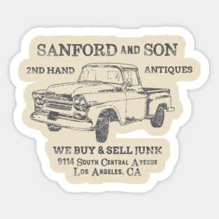 Sanford and Son We Buy and Sell Junk Sticker